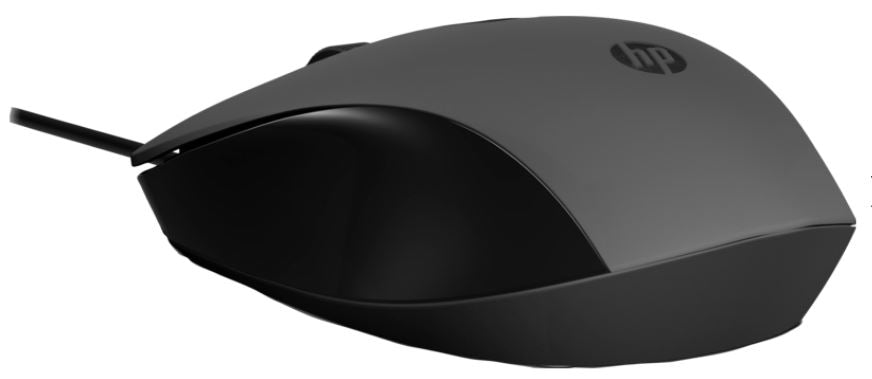 HP 150 Wired Mouse Optical Black