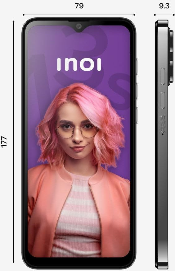 INOI Note 13s 256GB Storage and 8GB RAM Android Smart Phone