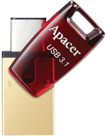 Apacer AH180 64GB USB 3.2 Gen 1 Dual Flash Drive