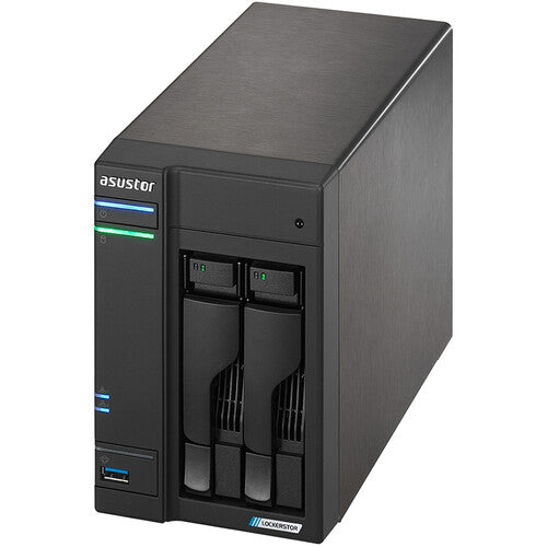 Asustor Lockerstor 2 2 Bay NAS No Hard Drive