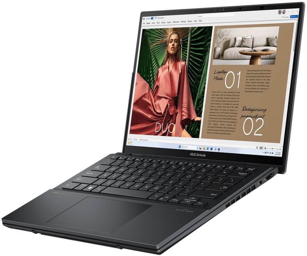 ASUS Zenbook Duo UX8406 OLED Ultra 7 Dual Screen Laptop
