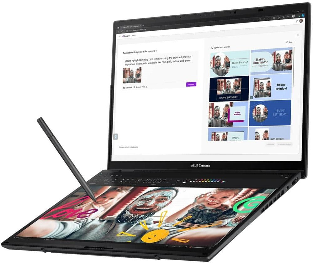 ASUS Zenbook Duo UX8406 OLED Ultra 7 Dual Screen Laptop