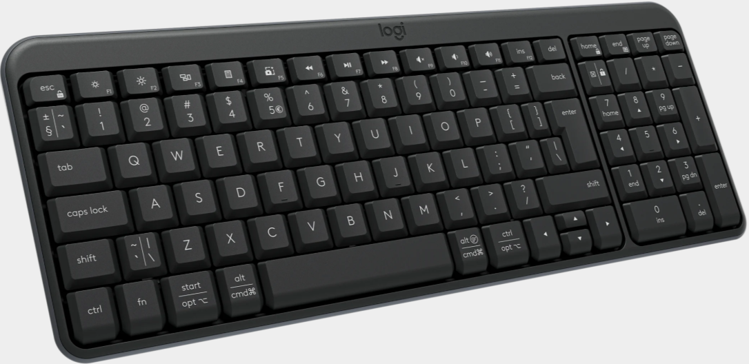 Logitech K250 Bluetooth Graphite Wireless Keyboard