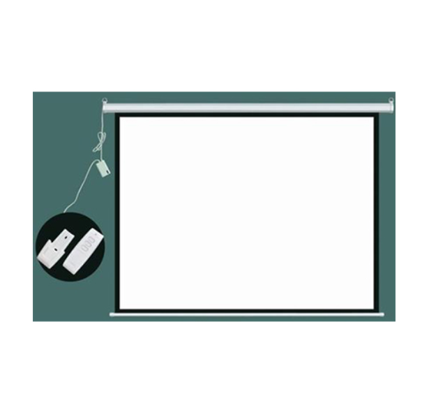 Esquire Electric Projector Screen 300 X 300 with RF Remote