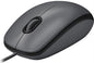 Logitech M100 Optical USB Mouse with Ambidextrous Design