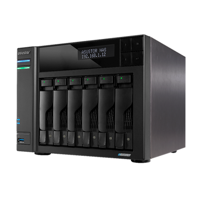 Asustor Lockerstor 6 Gen2 6 Bay NAS No Hard Drive
