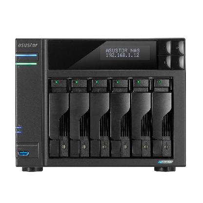 Asustor Lockerstor 6 Gen2 6 Bay NAS No Hard Drive