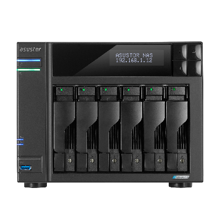 Asustor Lockerstor 6 Gen2 6 Bay NAS No Hard Drive