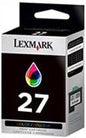 Lexmark 27 Cyan Magenta Yellow Colour Original Ink