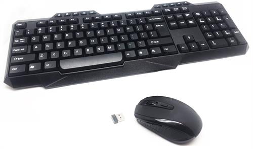 UniQue Wireless USB Multimedia Keyboard and Wireless 1000