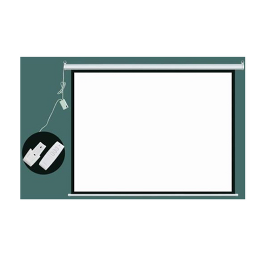 Esquire Electric Projector Screen 300 X 300 with RF Remote