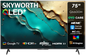 Skyworth 75-Inch Q6600H 4K UHD QLED Google TV
