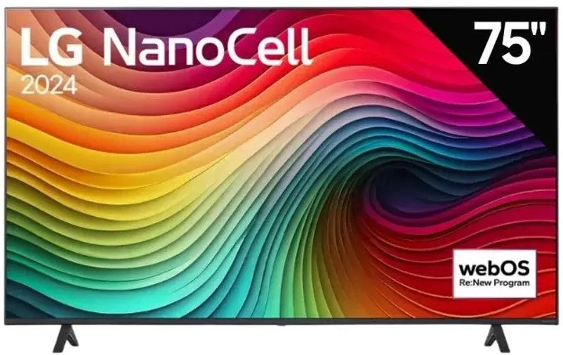 75 inch LG NanoCell AI NANO80 4K Smart TV